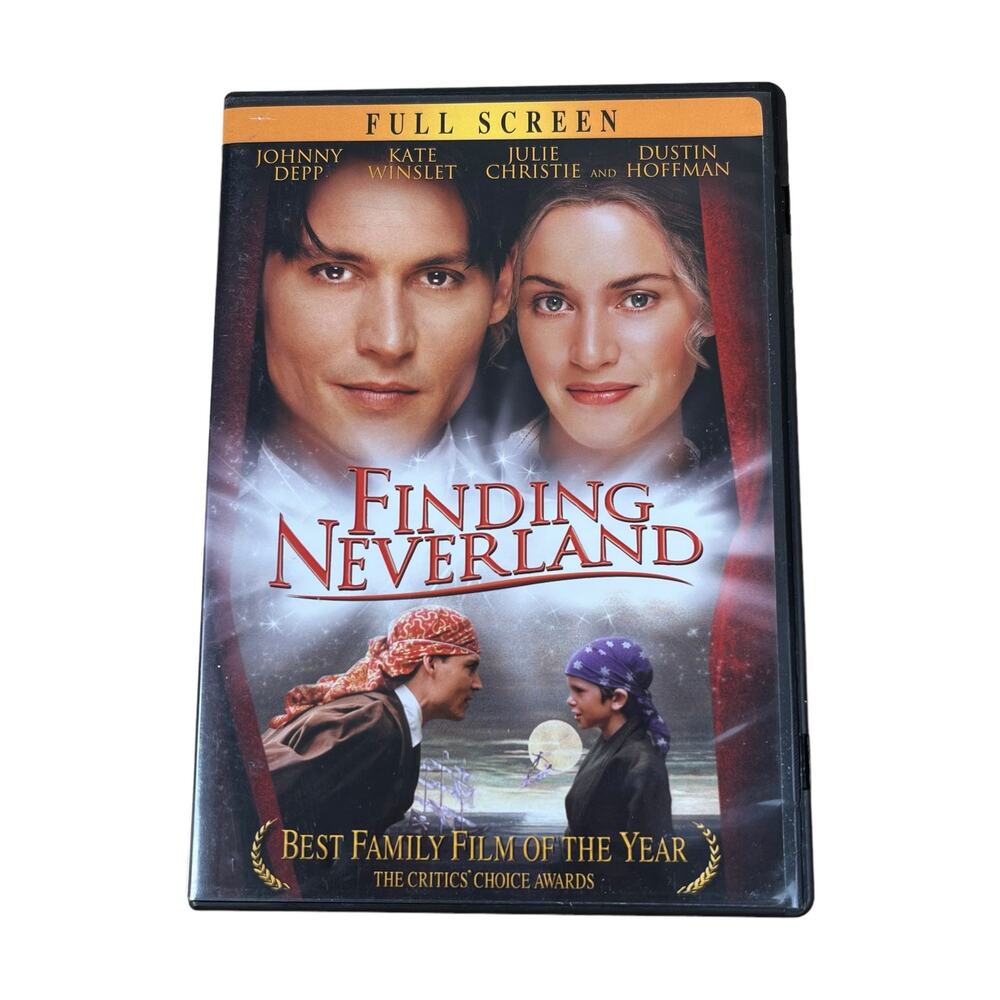 Finding Neverland Full Screen DVD Miramax Films 2004